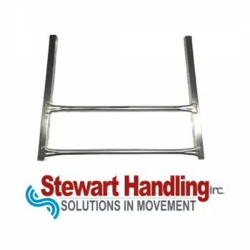 NestaFlex H Frame 376-24-FL-W04. 28 1/4"W x 23 1/2"T x 1 1/4"Tube. Two Bar Horiztonal.
